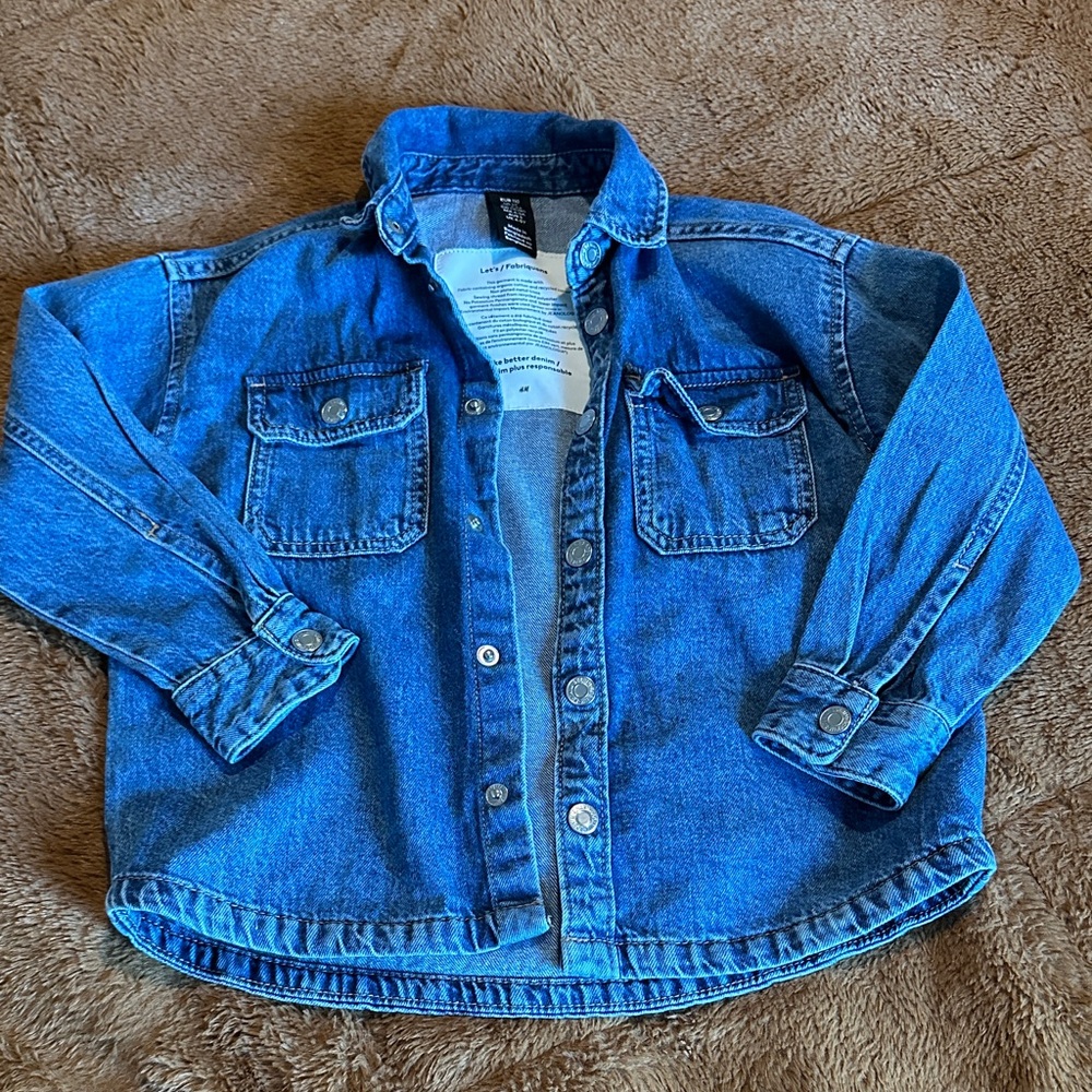 H&M Kids Blue Denim Jacket